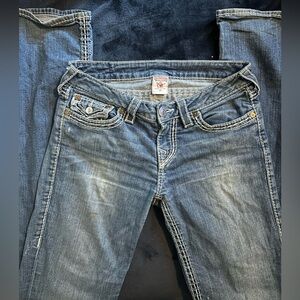 True Religion Light Blue Denim Jeans